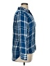 Woolrich 100% Rayon Plaid Blue Long Sleeve Button-Down Shirt Size XL - photo 4