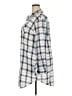 White Mark Plaid Ivory 3/4 Sleeve Button-Down Shirt Size 2X - photo 5