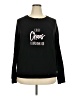 Mary Square Black Sweatshirt Size XXL - photo 1
