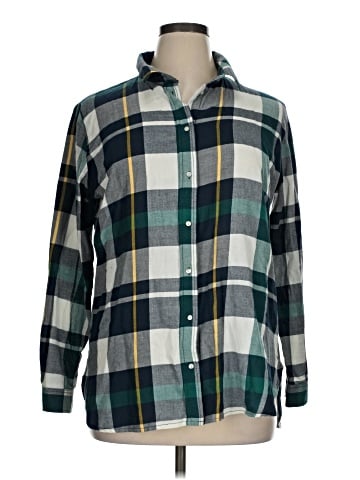 H&M Long Sleeve Button-Down Shirt (view 1)