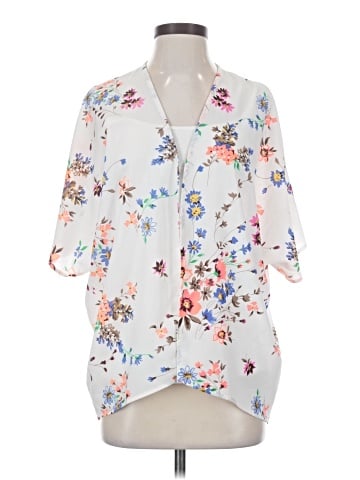 Miami 3/4 Sleeve Blouse (view 1)