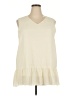 VIISHOW Ivory Sleeveless Blouse Size 2X - photo 1