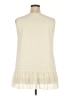 VIISHOW Ivory Sleeveless Blouse Size 2X - photo 2