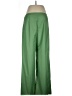 misook Solid Green Casual Pants Size L - photo 2