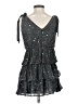 Lulus Stars Gray Silver Cocktail Dress Size S - photo 2