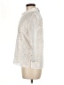 Zara Ivory 3/4 Sleeve Button-Down Shirt Size M - photo 5