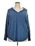 Liv Blue Poncho Size 2X - photo 1