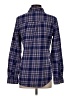 SO Plaid Blue Long Sleeve Button-Down Shirt Size XS - photo 2