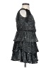 Lulus Stars Gray Silver Cocktail Dress Size S - photo 4