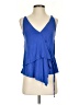 Free People Blue Sleeveless Blouse Size XS - photo 1