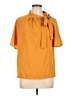 Unbranded Orange Short Sleeve Blouse Size L - photo 1
