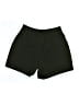 Athleta Solid Black Green Athletic Shorts Size XS - photo 1