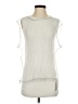 Topshop Ivory Sleeveless Blouse Size 4 - photo 1