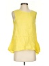 Francesca Bettini Yellow Sleeveless Blouse Size S - photo 1