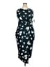 Nine Britton Graphic Black Cocktail Dress Size XXL - photo 1