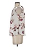 Lush 100% Polyester Floral Ivory Sleeveless Blouse Size XS - photo 5
