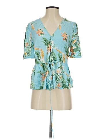 Lucky Brand Short Sleeve Blouse (view 1)