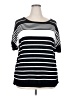 Roz & Ali Black Pullover Sweater Size 2X (estimated) - photo 1