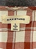Max Studio Checkered-gingham Orange Casual Dress Size L - photo 6