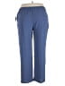 Just Be... 100% Polyester Solid Blue Casual Pants Size 2X - photo 2