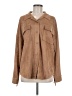 Blue B Tan Long Sleeve Button-Down Shirt Size M - photo 1
