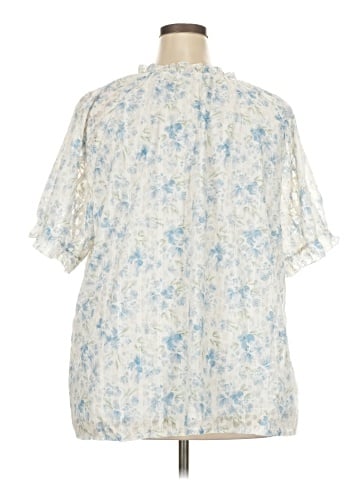 BLOOMCHIC Short Sleeve Blouse (view 2)