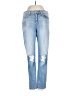 L'Agence Hearts Blue Jeans Size 25 waist - photo 1