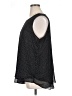 Cristina B. 100% Polyester Black Sleeveless Blouse Size XL - photo 5