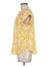 Fun2Fun Yellow Short Sleeve Blouse Size M - photo 5