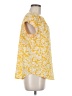 Fun2Fun Yellow Short Sleeve Blouse Size M - photo 4