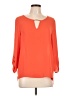 Atmosphere 100% Polyester Orange 3/4 Sleeve Blouse Size 10 - photo 1