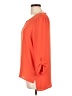 Atmosphere 100% Polyester Orange 3/4 Sleeve Blouse Size 10 - photo 5