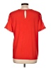 Ann Taylor Red Short Sleeve Top Size L - photo 2
