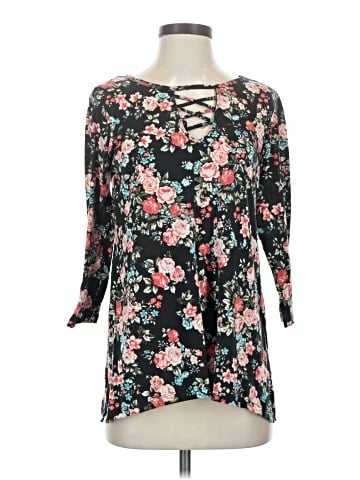 Bobbie Brooks 3/4 Sleeve T-Shirt (view 1)
