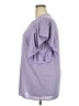 Unbranded Purple Short Sleeve Blouse Size 3X - photo 5