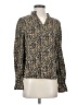 Shein 100% Polyester Gold Long Sleeve Polo Size XS - photo 1