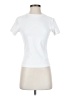 Automet White Short Sleeve Turtleneck Size S - photo 1