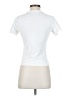 Automet White Short Sleeve Turtleneck Size S - photo 2