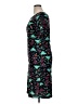 Lularoe Graphic Teal Casual Dress Size XL - photo 5