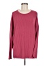 Time and Tru Burgundy Pullover Sweater Size 8 - photo 1