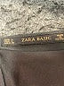 Zara Basic Solid Black Casual Skirt Size L - photo 4