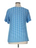 Always Indigo Blue Short Sleeve Blouse Size 1X - photo 2