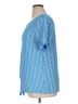 Always Indigo Blue Short Sleeve Blouse Size 1X - photo 5
