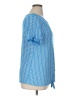 Always Indigo Blue Short Sleeve Blouse Size 1X - photo 4