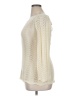 Unbranded 100% Polyester Ivory Long Sleeve Blouse Size XL - photo 5