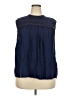 Old Navy 100% Rayon Blue Sleeveless Blouse Size XXL - photo 1