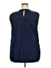 Old Navy 100% Rayon Blue Sleeveless Blouse Size XXL - photo 2
