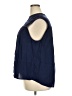 Old Navy 100% Rayon Blue Sleeveless Blouse Size XXL - photo 5
