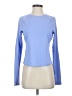 Layer 8 100% Polyester Blue Long Sleeve T-Shirt Size S - photo 1
