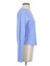 Layer 8 100% Polyester Blue Long Sleeve T-Shirt Size S - photo 4
